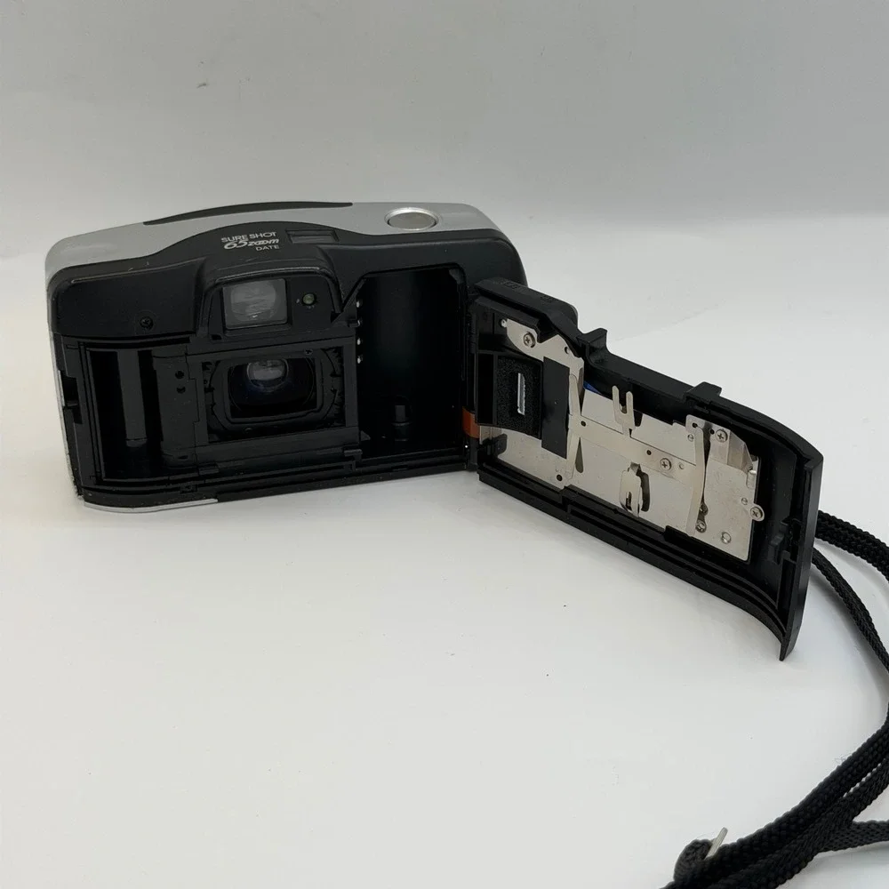 35mm Film Camera Lot Canon Sure Shot Samsung Maxima‎ 120Ti Fuji Discovery PARTS